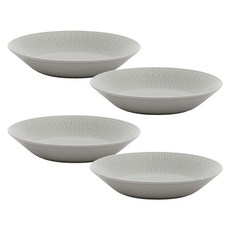Jen韓國森林樹林碗 24cm, 淺灰, 4件