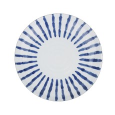 Dear Living 藍色條紋盤, 混合顏色, 1個