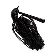 다미끼 맘바 러버 지그 1/4oz Black Black, 1개