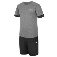 로또스포츠 남성 썸머 5부 트레이닝 세트 LABM-TSR01