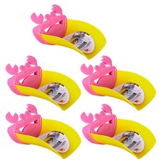에이비엠 수도꼭지 연장탭, 5개, 핑크