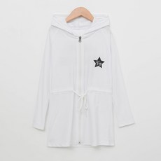 제이알주니어 키즈용 롱후드 래쉬가드 점퍼