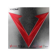 XIOM Vega Asia DF MAX 膠皮, 黑色, 1個