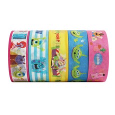 kumhong 迪士尼皮克斯遮蔽膠帶 15mm x 6m, 5件