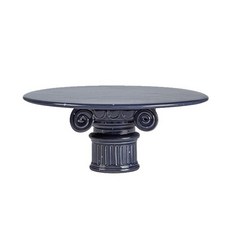 도이 헤스티아 푸드 스탠드 플레이트, 블루, 1개