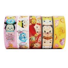 Kumhong 迪士尼Tsum Tsum紙膠帶 15mm*6m, 5件