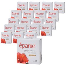 에빠니 유기농 히비스커스 티백, 1.5g, 20개