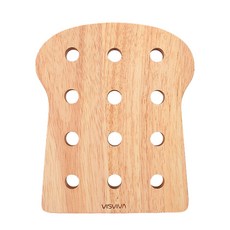 비스비바 브레드 냄비받침, 혼합 색상, 1개