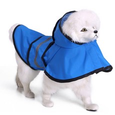 펫나인 반려동물 반사광 망토우비, 블루, 1개
