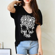 반하지오 임부복 콜드스컬 박스 티셔츠