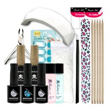 Ravi 生日石 April March April 美甲專業套組, 15種, 1套