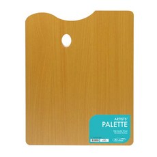 Art Point 方形木製調色盤 大, 1格, 混合顏色