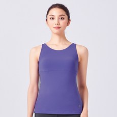 easyoga 女款 Laveda 反光領無袖上衣 YWE-1802-214-P07