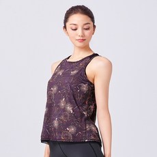easyoga 女式 Laveda 溫和貝殼坦克 Nasi YWE-1802-253P-F68