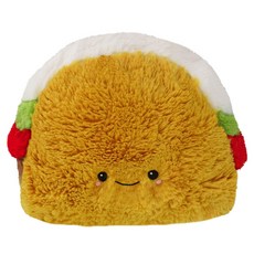 스퀴셔블 미니 타코 봉제인형, 17.78cm, 혼합 색상, 1개