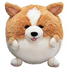 스퀴셔블 코기 봉제인형, 38.1cm, 혼합 색상, 1개