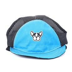 비케이 반려견 통기성 야구모자, 블루, 1개