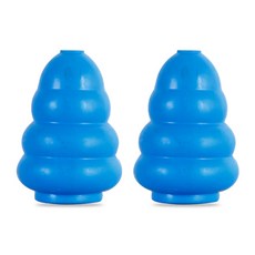 Weissel 狗玩具橡膠海螺小號, 藍色, 2件