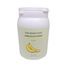 해피트레이딩 더허브스토리 바나나 버블바스 입욕파우더 대용량, 1kg, 1개
