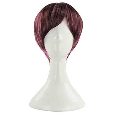 Partybok 原宿短髮派對假髮, 混色