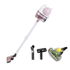 Gwell 8026 Genie手持式吸塵器套組+床上用品刷, G-WELL 8026, 玫瑰金