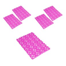 앤티스 주방용품 다용도 발매트 5p, 핑크 하트