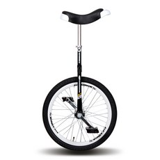 지오닉스 유니싸이클 외발자전거 G18, 블랙, 1개