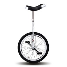 지오닉스 유니싸이클 외발자전거 G18, 화이트, 1개