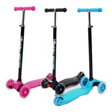 Kingsley Scooter 兒童滑板車, 亮粉色