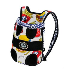 비케이 반려견 안락한 포대기, 정크푸드 그레이, 1개