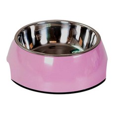 비케이 반려동물 멜라닌 심플식기 L, 핑크, 1개