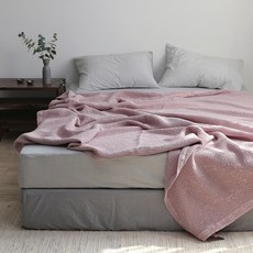 elena heim 枕頭套和床墊毯, 粉色的