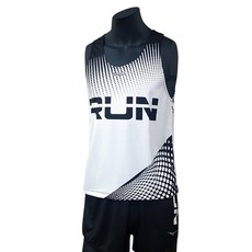 DEUCE SEVEN 馬拉松比賽服套裝 修身高級款 MT6042, 白點