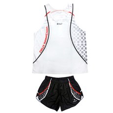 Deuce 七馬拉鬆比賽套組套組修身版 MT6035, 現代白