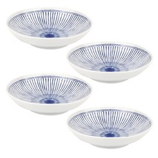 點線造型義大利麵碗, 混色, 4件