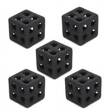 와이피컴퍼니 검정 주사위 놀이터, 5개