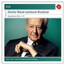 布魯克納交響曲全集 - Günter Wand/KRSO 歐盟進口版, 9CD