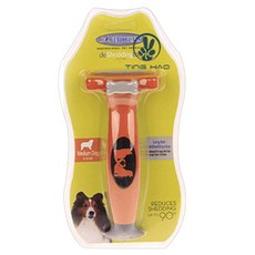 Petnine寵物多功能梳 中型犬長毛用 M, 橘子, 1個