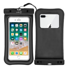 랩씨 스마트폰 WaterProof 방수케이스, 블랙, 1개