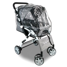 DING DONG PET 寵物雨罩推車, 透明, 1份