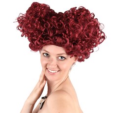 Partybok 紅桃皇后派對假髮, 紅土