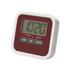 Market Gamsung磁吸方形廚房計時器, 隨機發貨, 1個