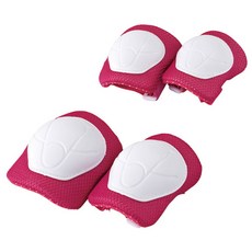 Samchuly 孩童自行車護具, 粉紅色, 1組