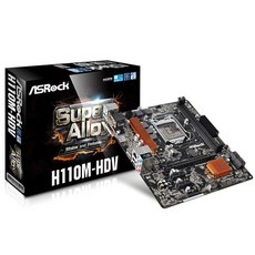 ASRock H110M-HDV (디앤디컴)