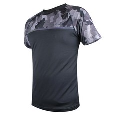 LI-NING 男子羽毛球圓形T恤比賽上衣AAYN161-3