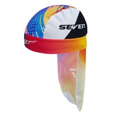 듀스세븐 듀스바이크 자전거 꼬리두건, 레인보우, 1개