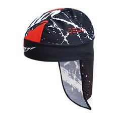 DEUCE SEVEN Deuce Bike 自行車尾部頭巾, 紅色毛邊