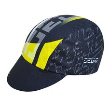 듀스세븐 듀스바이크 자전거 캡 모자, 라임레터링, 1개