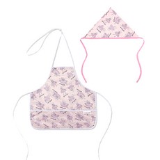 A.Plum 孩童防水圍裙+頭巾套組, AH013