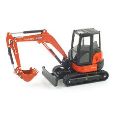 空軍一號複製品1/24 Kubota KX163-5叉車 AFO603371OR模型, 混色